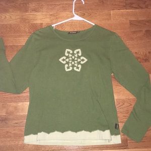 Kuhl Long Sleeve T - Medium, green